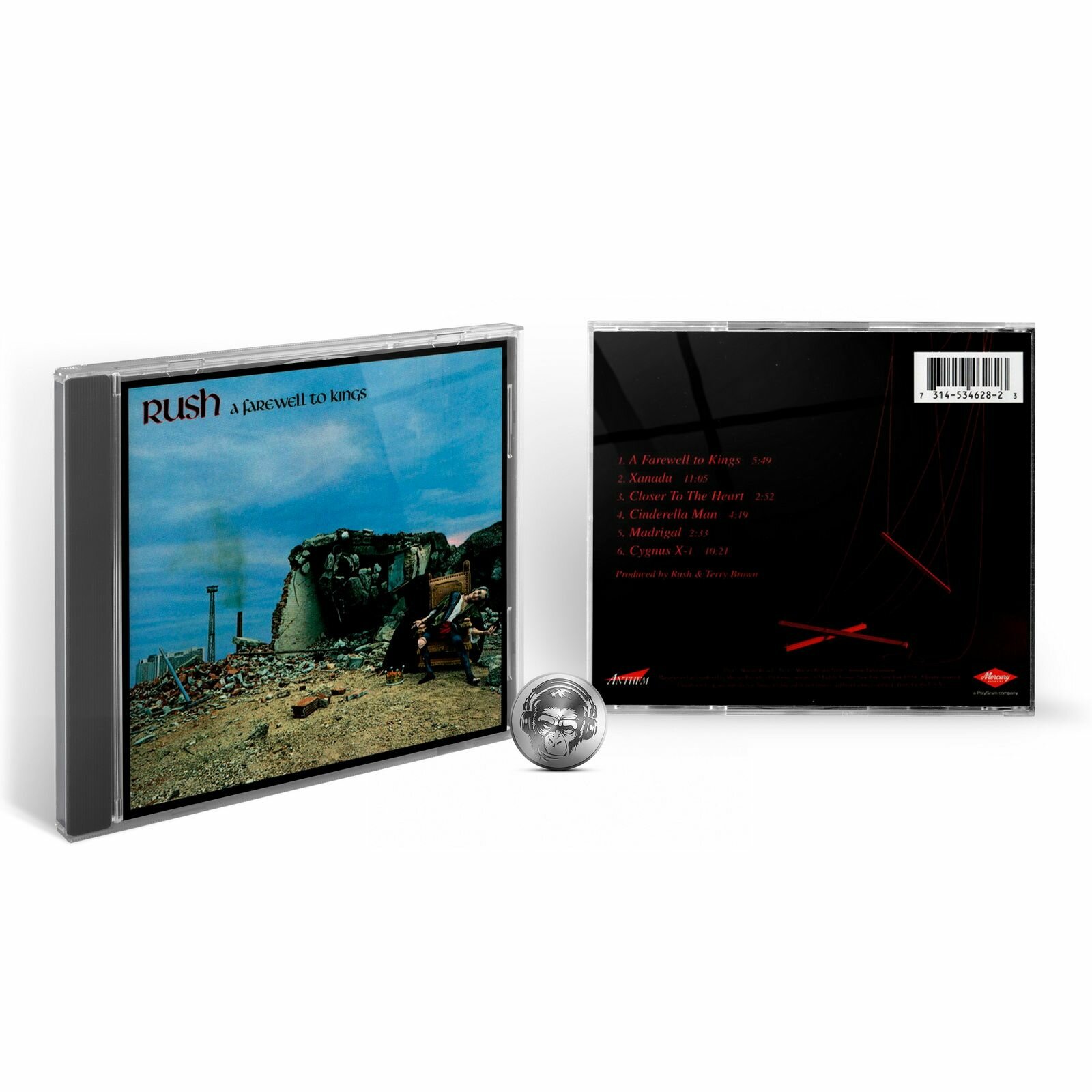 Rush - A Farewell To Kings (1CD) 1997 Mercury, Jewel Аудио диск