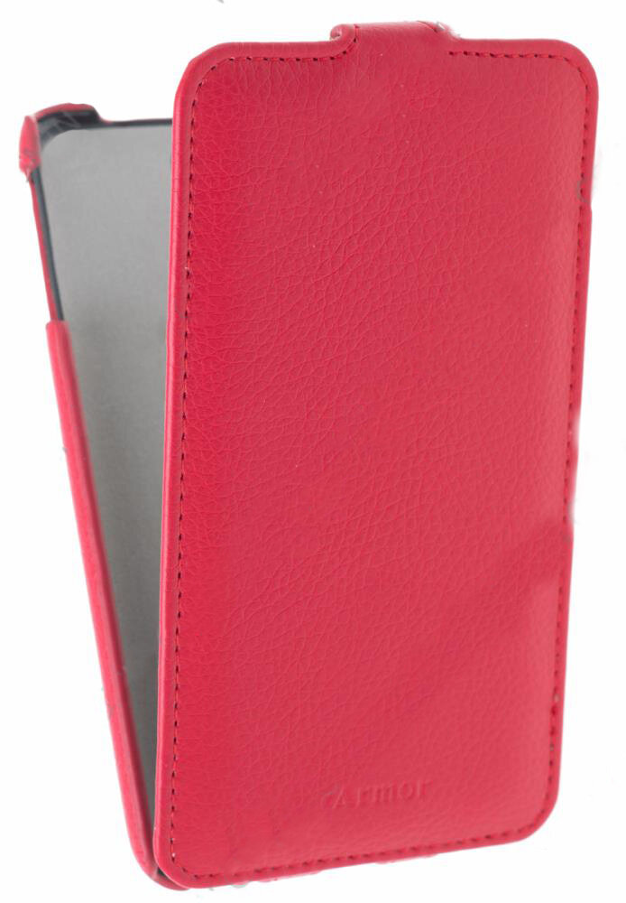 Кожаный чехол для Samsung Galaxy Note 3 Neo (N7505) Armor Case "Full" (Красный)