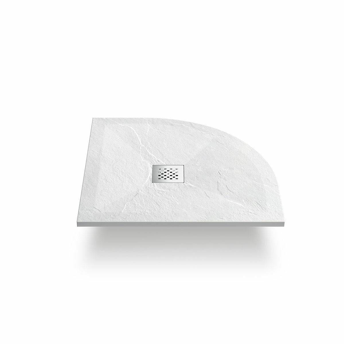 Душевой поддон из искусственного камня Vincea Vst-4sq VST-4SQ1010W 100x100 белый