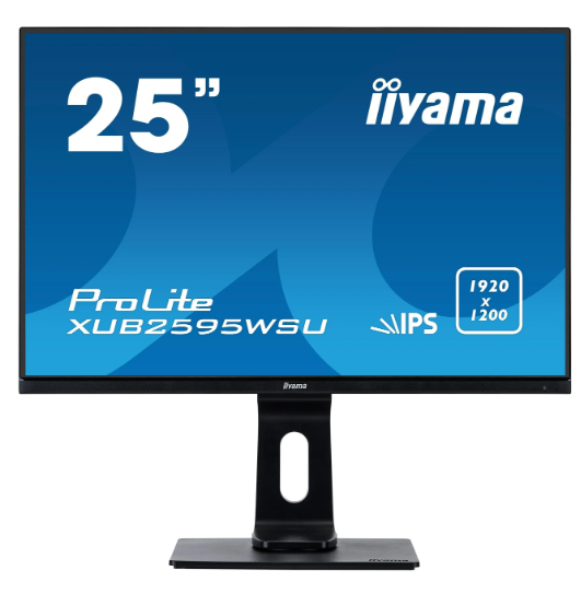 25" Монитор Iiyama ProLite XUB2595WSU-1, 1920x1200, 76 Гц, IPS, черный