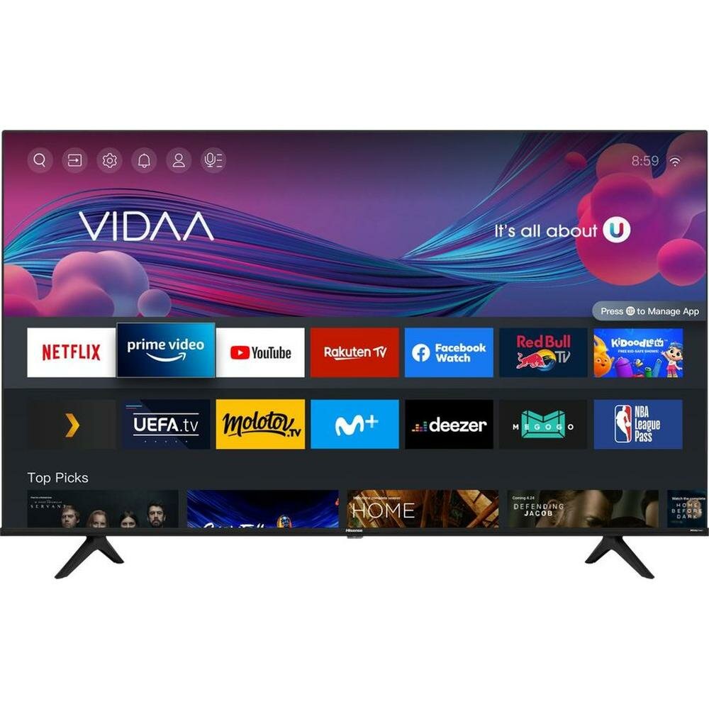 Телевизор ЖК Hisense 55" 55A6BG (4K Ultra HD 3840x2160, Smart TV) черный