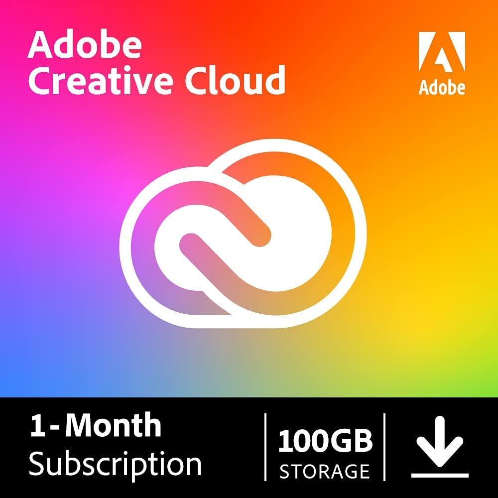 Код активации Adobe Creative Cloud 1 месяц