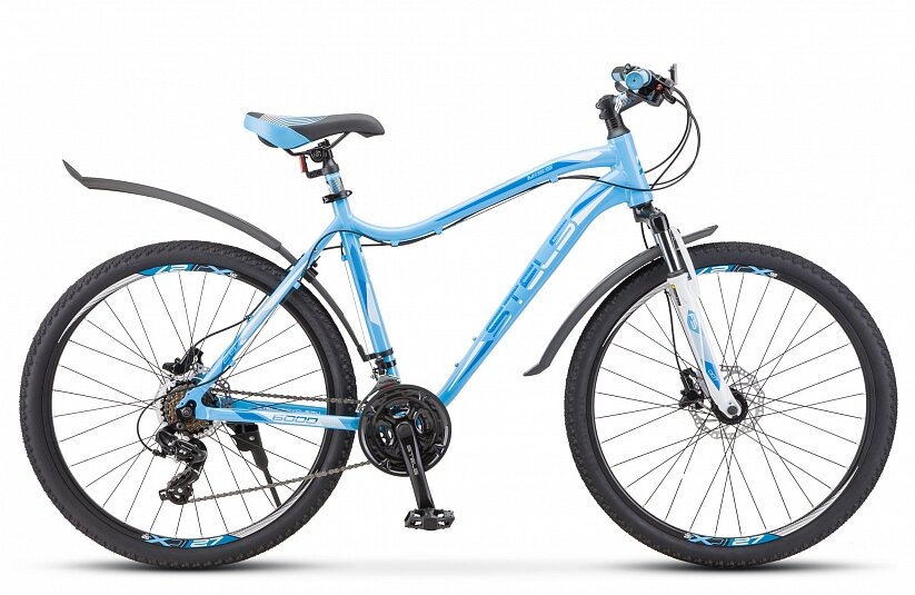 Горный (MTB) велосипед STELS Miss 6000 D 26 V010 (2020) рама 19" Голубой