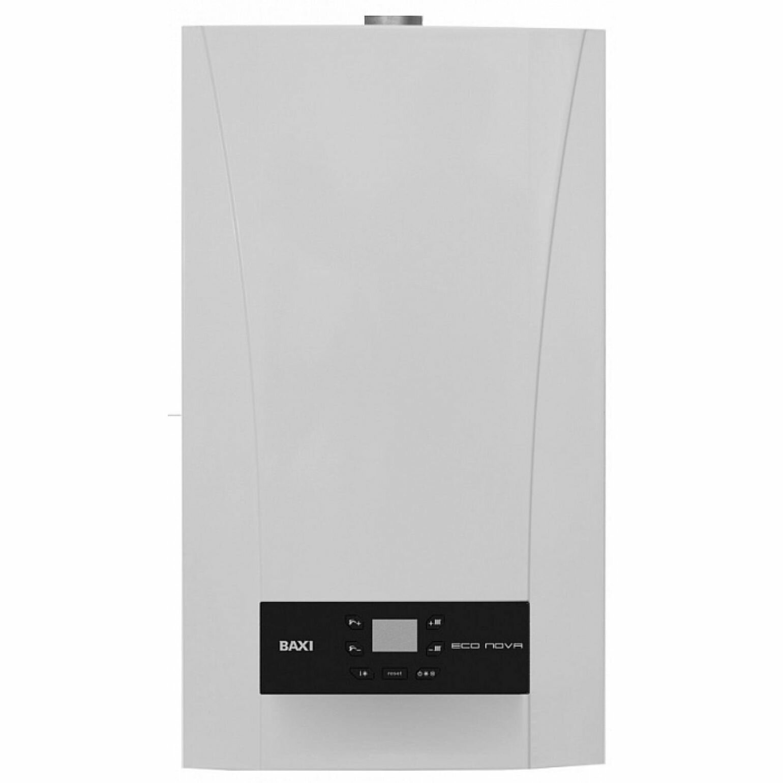 Газовый котел настенный Baxi ECO NOVA 18F, мощность, кВт-18, двухконтурный, камера сгорания-закрытая, цвет-белый (100021540)