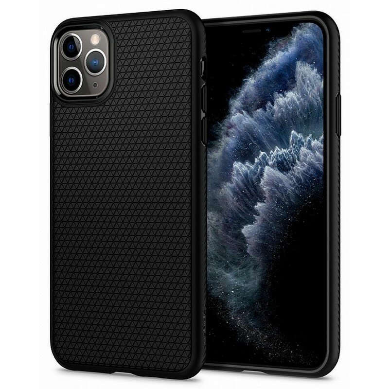 Чехол Spigen Liquid AirSpigen Liquid Air для Apple iPhone 11 Pro (черный) 077CS27232