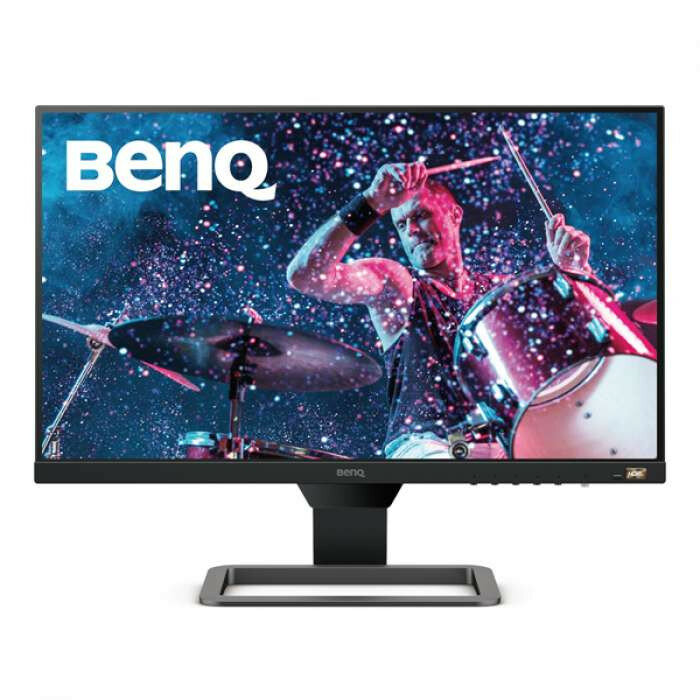 Монитор BENQ 23,8" EW2480, IPS LED, 1920x1080, 16:9, 250 cd/m2, 20M:1, 1000:1, 178/178, 5ms(GtG), 3* HDMI1.4, Speaker (2.5Вт x 2), Black-Metallic Grey ( 9H.LJ3LA.TSE, дисплей ЖК, Full HD, LCD )