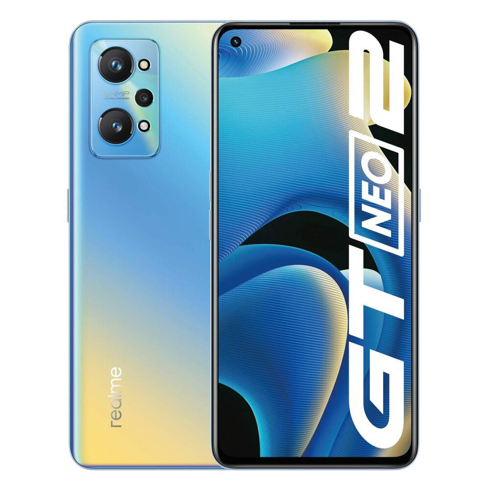 Смартфон realme GT NEO2 5G 12/256 ГБ, neo blue