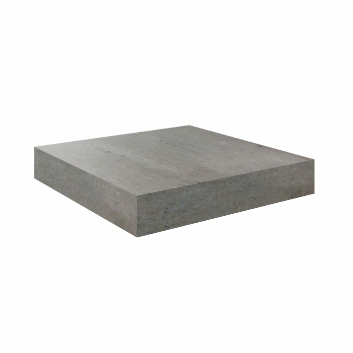 Полка мебельная Spaceo Concrete 230x235x38 мм МДФ цвет бетон