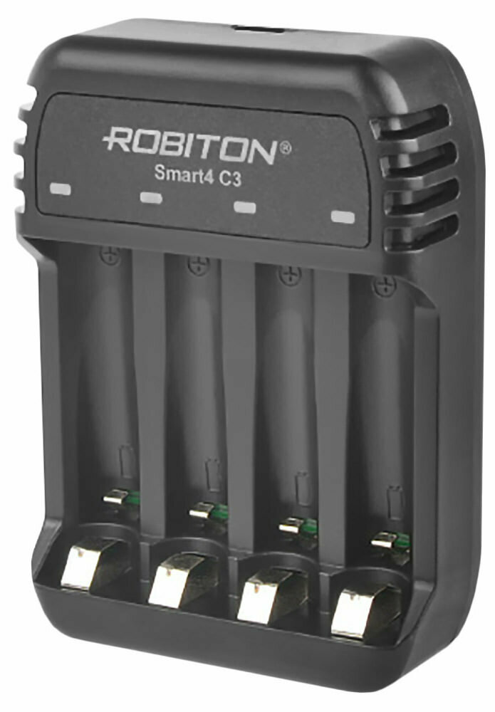 Зарядное устройство для АА и ААА аккумуляторов Robiton Smart4 C3