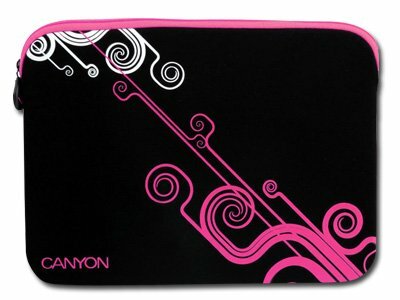 фото Чехол для нетбука Canyon 10" Canyon CNR-NB21P, Черный/Розовый