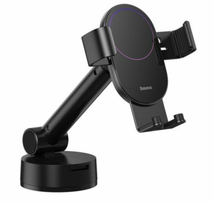 Автомобильный держатель Baseus Simplism gravity car mount holder with suction base (SUYL-JY01, SUYL-JY0S, SUYL-JY09) (black)