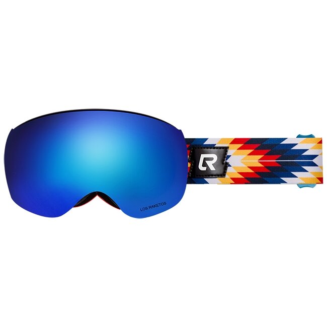 LOSRAKETOS Маска nemesis blue chrom polarised