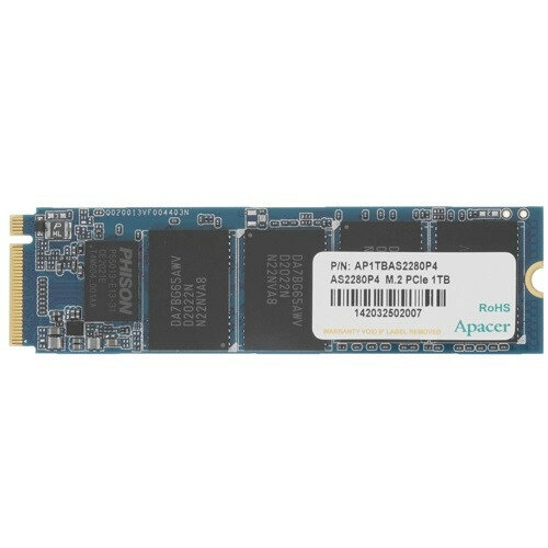 Твердотельный накопитель Apacer SSD AS2280P4 1TB M.2 PCIe AP1TBAS2280P4-1