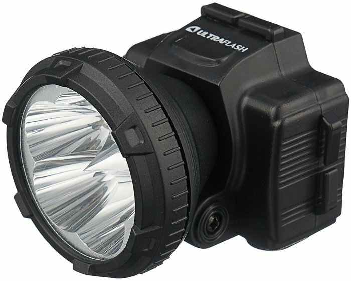 Налобный фонарь Ultraflash LED5365, черный