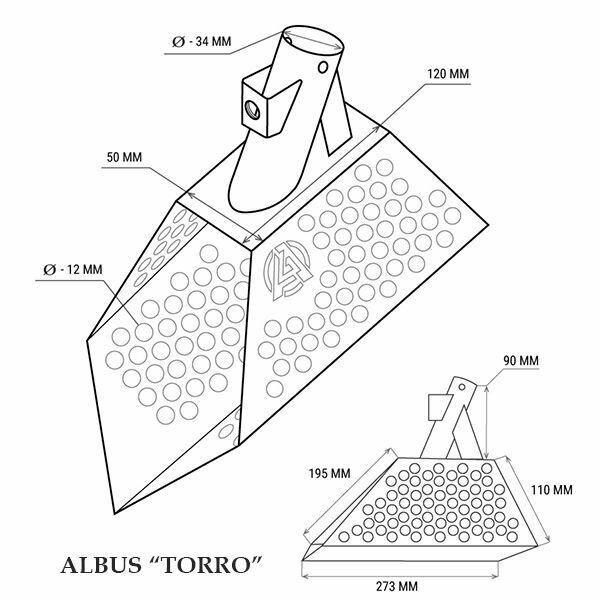 Скуб, скуп, совок для поиска в воде, пляжного поиска Torro, нержавеющая сталь, Albus - фотография № 3