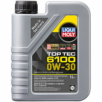 20777 LIQUI MOLY Top Tec 6100 0W-30 - 1 л. - Моторное масло