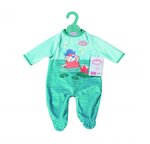 Zapf Creation Baby Annabell 703-090 Бэби Аннабель комбинезон бирюзовый - изображение