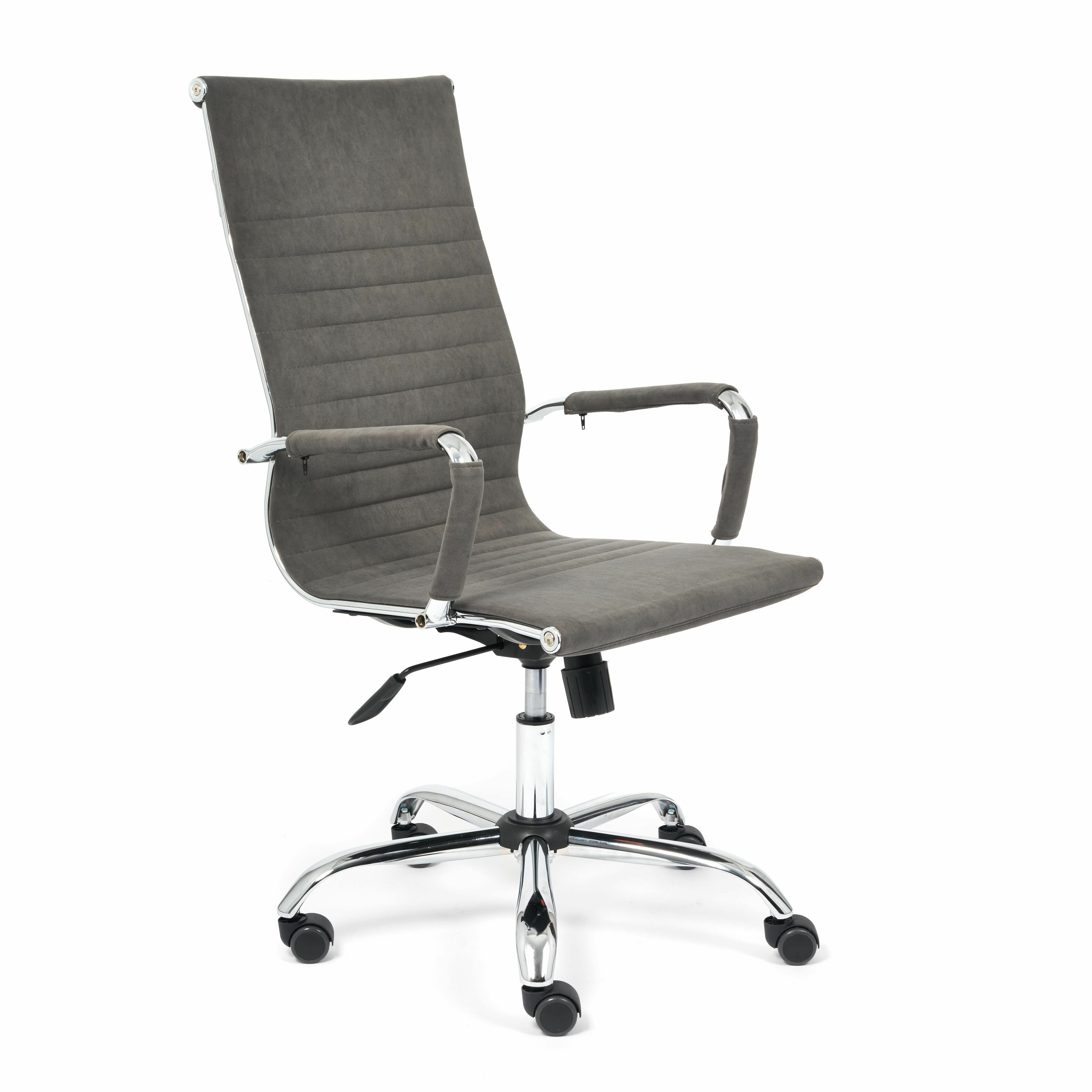 Кресло офисное TetChair URBAN флок , серый, 29