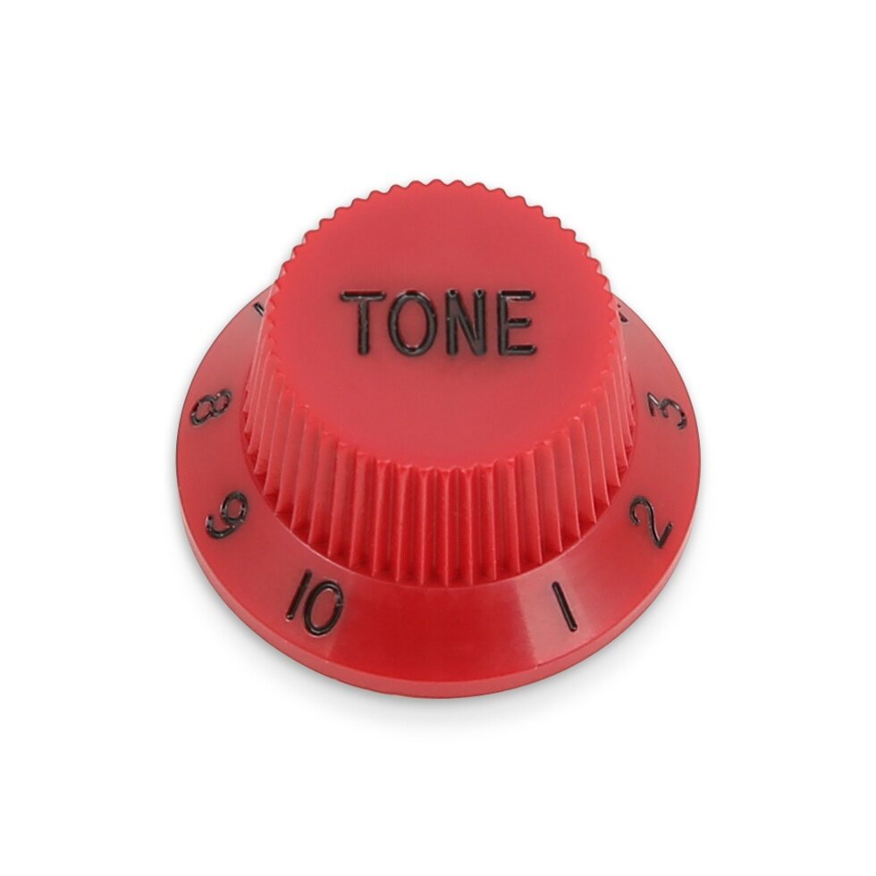 Ручка потенциометра Partsland PST-T-RED Fender style метрическая тон красная