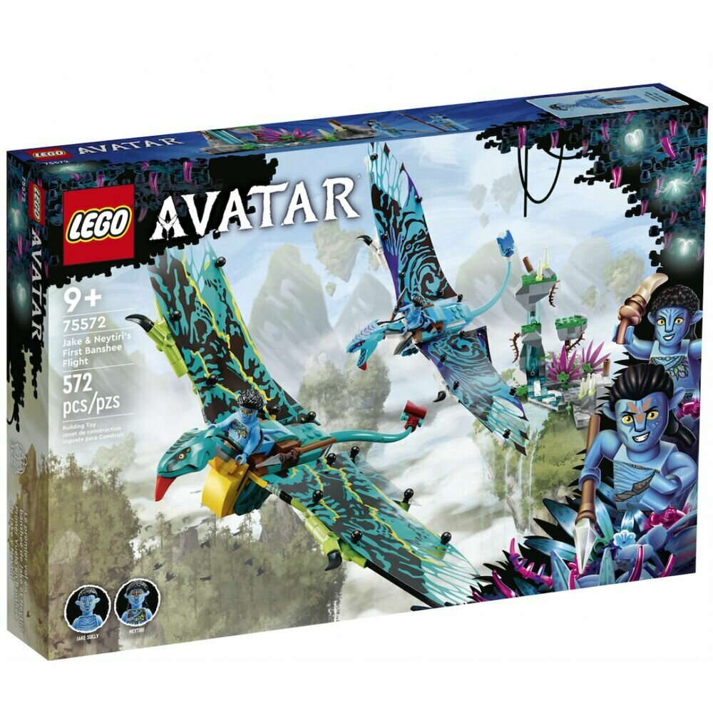 LEGO Avatar "Джейк и Нейтири: первый полет на Банши" 75572