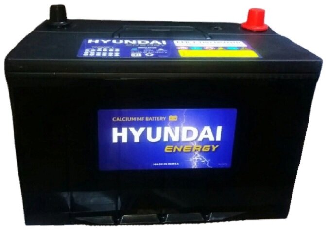 Аккумулятор автомобильный Hyundai EFB 145D31R 90 А/ч 820 А прям. пол. T-110R Азия авто (306x173x225) с бортиком 2021г