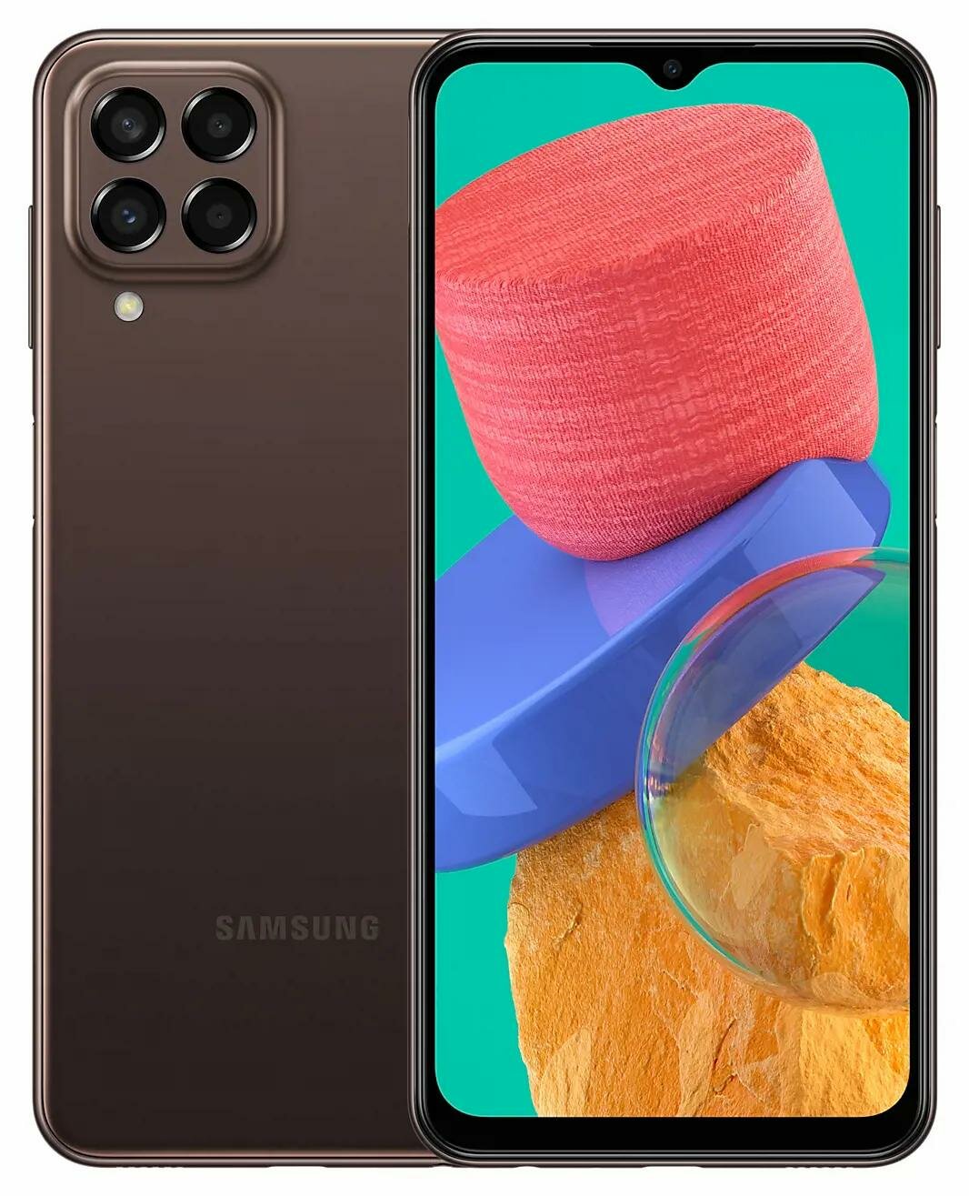 Смартфон Samsung Galaxy M33 SM-M336B 128Gb/8Gb, коричневый