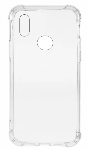 Чехол силиконовый для Xiaomi Redmi 6 Pro/Mi A2 Lite усиленные края прозрачный