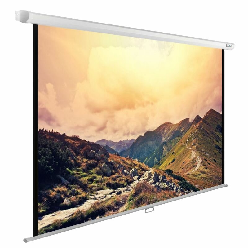 Cactus Экран Cactus 180x240см WallExpert CS-PSWE-240x180-WT 4:3 настенно-потолочный рулонный