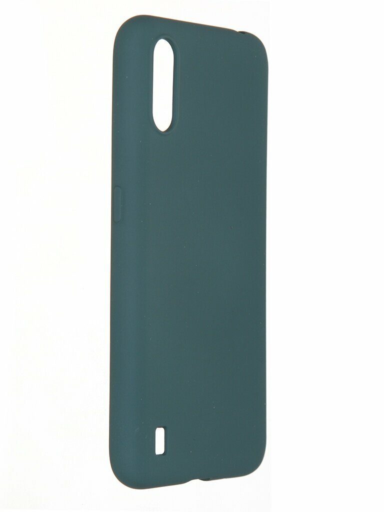 Чехол Pero для Samsung Galaxy A01 Liquid Silicone Dark Green PCLS-0012-NG