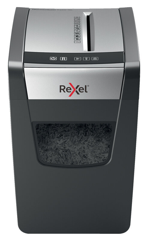 Rexel Шредер Rexel Momentum X410-SL (секр.P-4) фрагменты 10лист. 23лтр. скрепки скобы