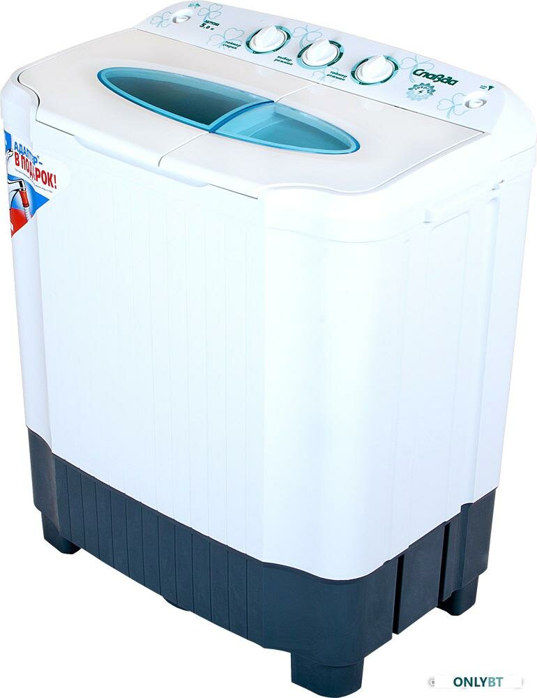 Активаторная стиральная машина Славда WS-50PET, белый