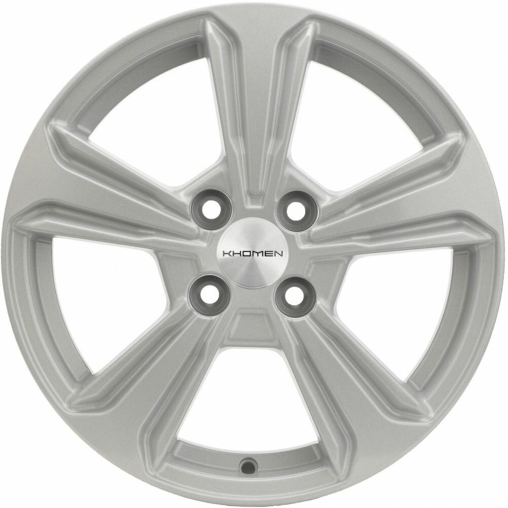 Колесный Диск Khomen Wheels KHW1502 (Solaris I) 6x15 4x100 D54,1 ET48 F-Silver