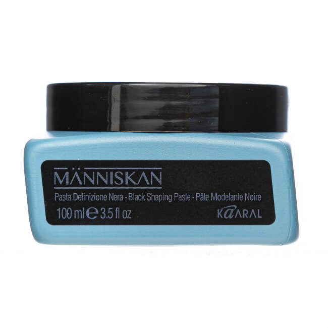 Kaaral Manniskan Black Shaping Paste Паста для волос черная моделирующая, 100 мл 1 шт