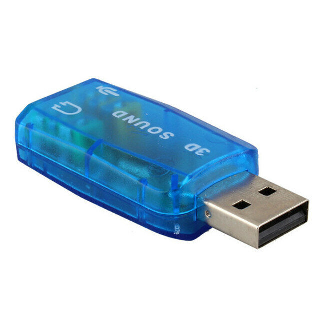 Звуковая карта (sound card) USB C-media Trua3D