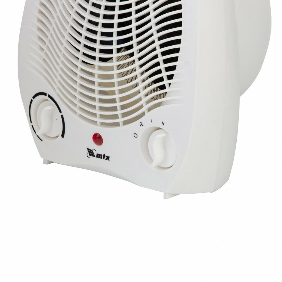 Тепловентилятор электрический, спиральный FHS-2000, 3 режима, вентилятор, нагрев 1000/2000 Вт MTX - фотография № 7
