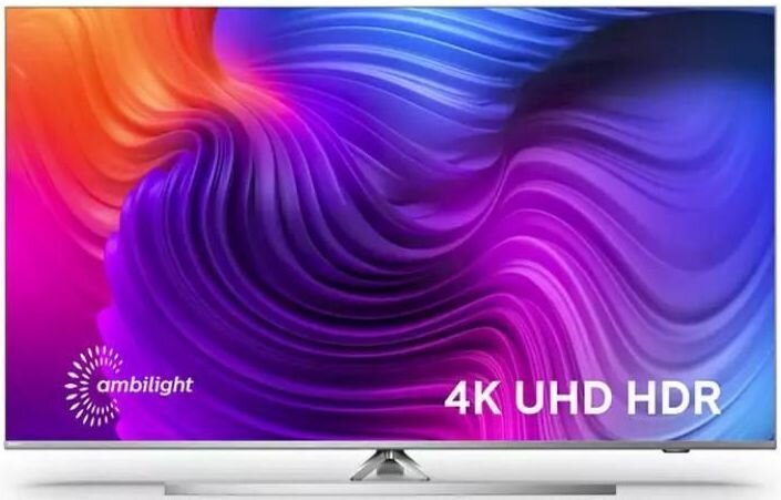 Телевизор Philips 65PUS8506/60, 65", Ultra HD 4K, серебристый