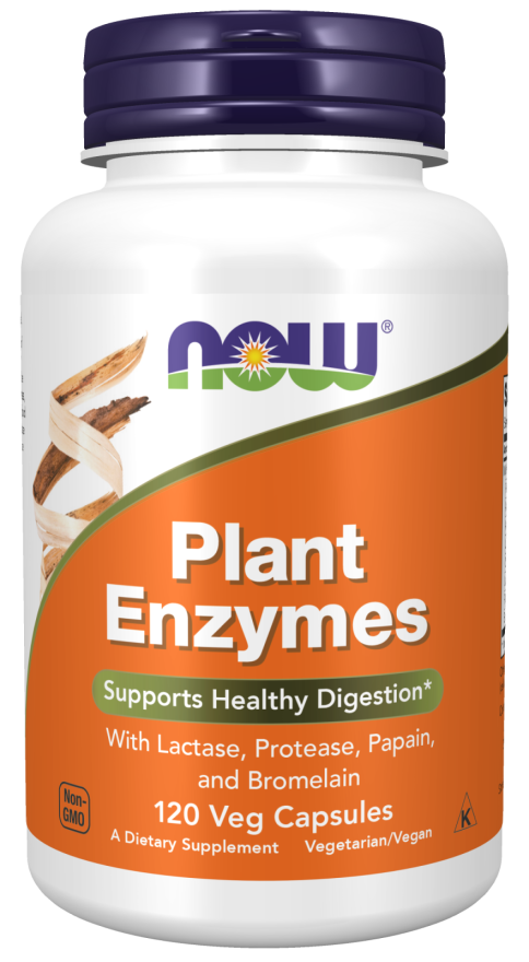 Растительные энзимы NOW Plant Enzymes 120 к.