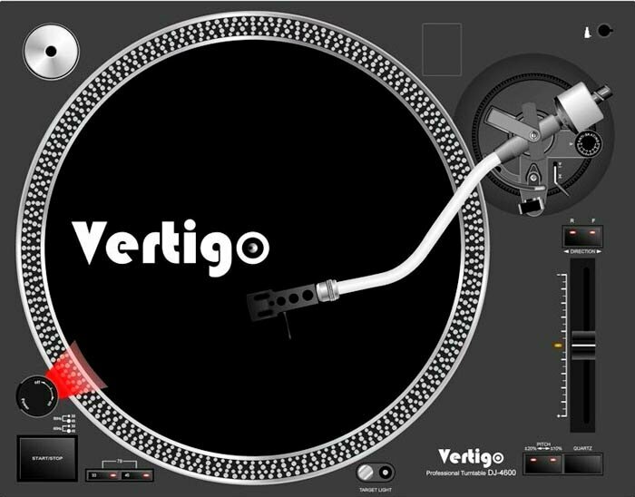 Проигрыватель виниловых дисков Vertigo DJ-4600 (OM 5E)