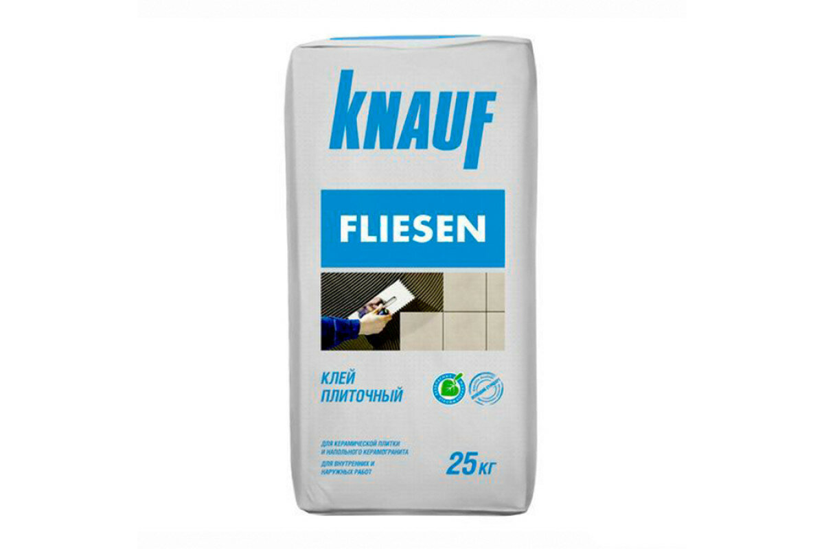 Клей плиточный Knauf FLIESEN 25кг Серый