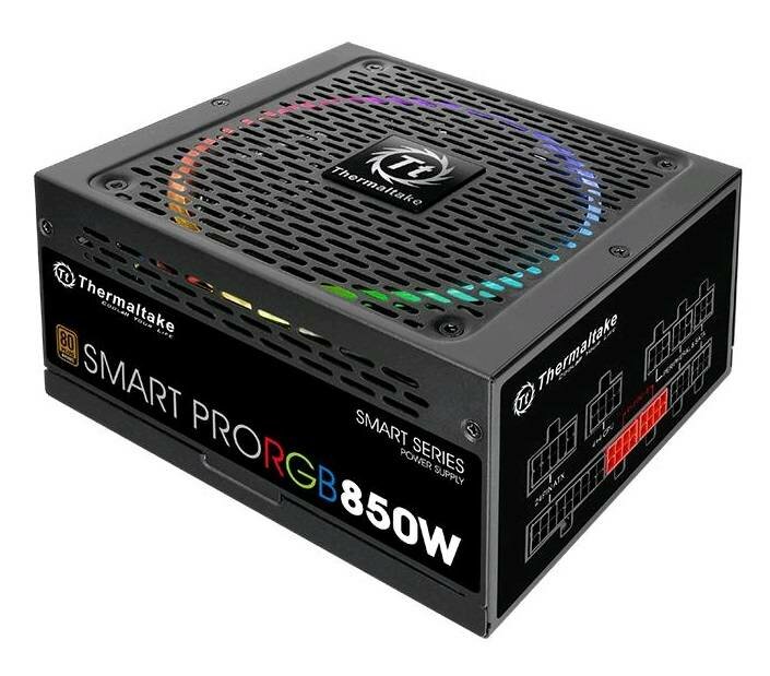 Блок питания Thermaltake SMART PRO RGB (ps-spr-0850fpcbeu-r)