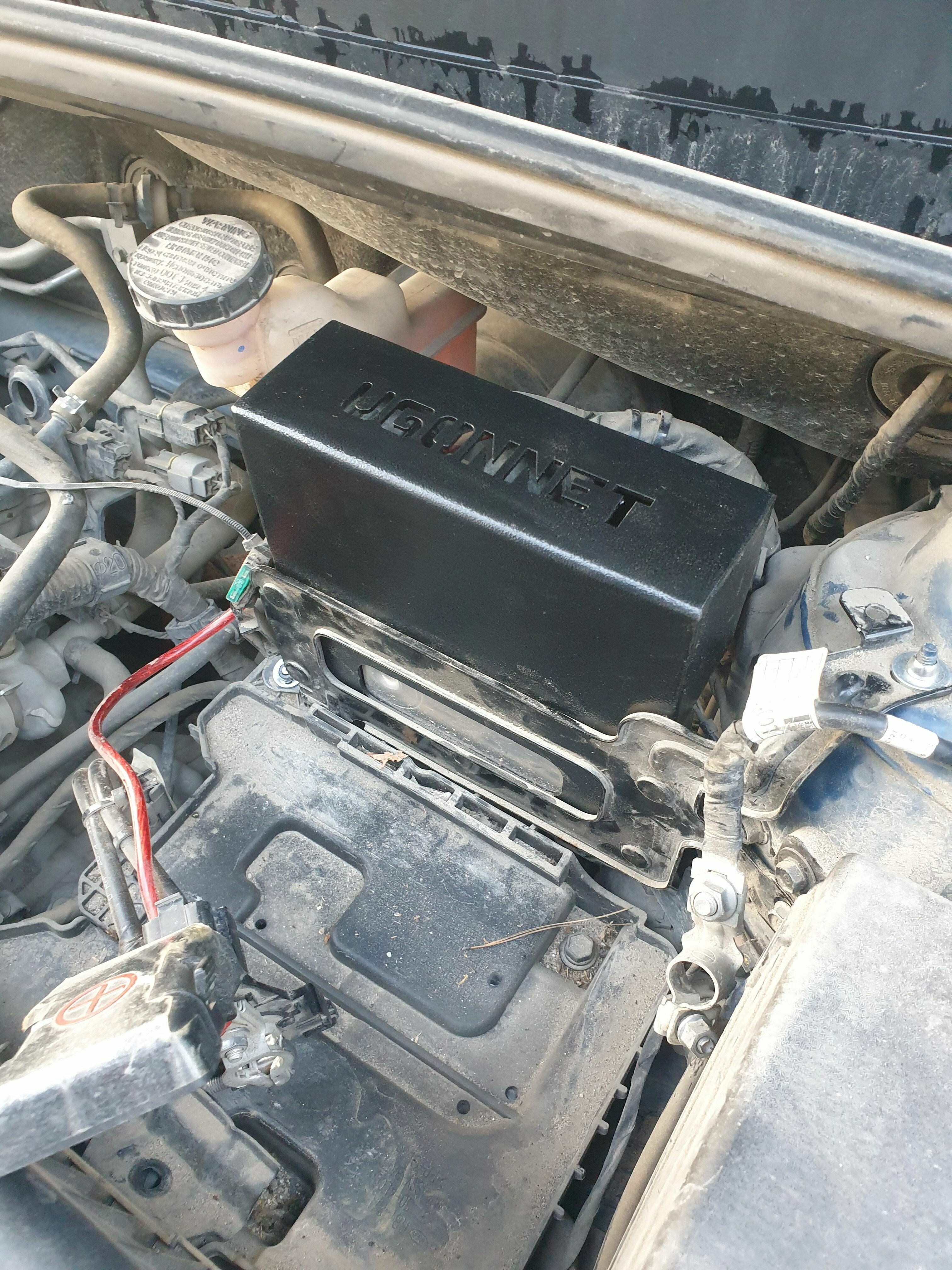 Сейф-защита ЭБУ Hyundai Elantra AD рестайл 16 АКПП (2018-2020)