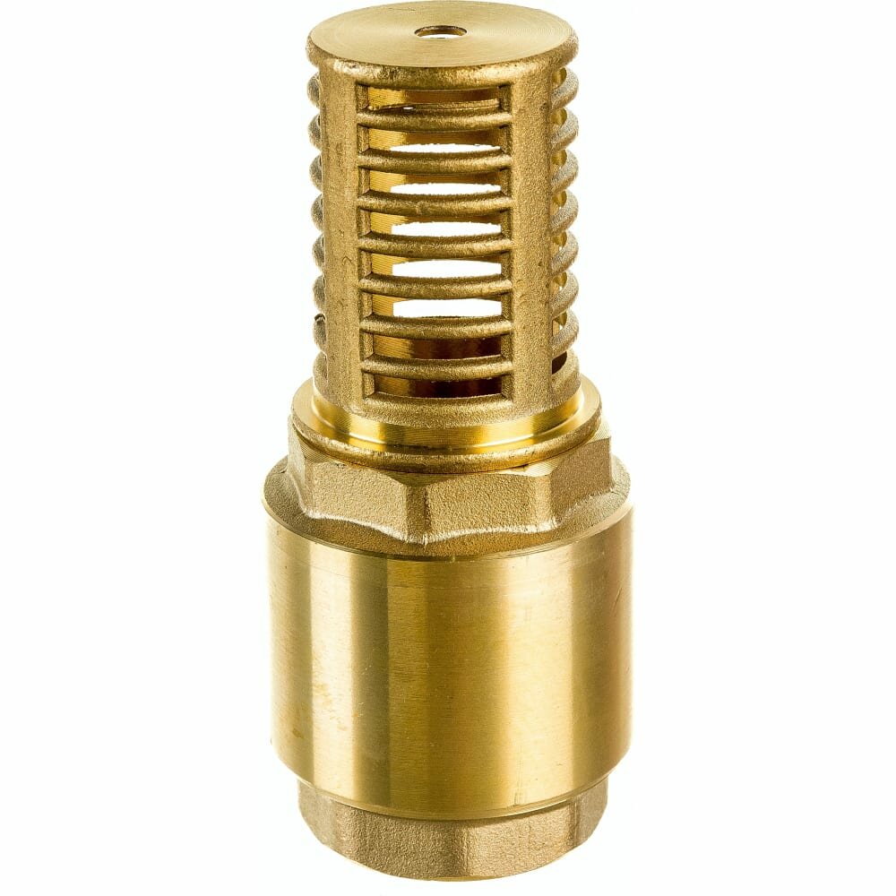 фото UNIPUMP Обр. клапан 1 с сеткой, сетка-латунь, толк.-латунь 50133