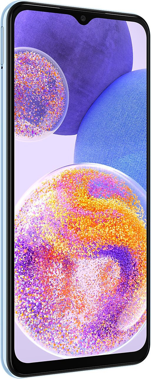 Смартфон Samsung SM-A235F Galaxy A23 128Gb 4Gb голубой моноблок 3G 4G 2Sim 6.6" 1080x2408 Android 12 50Mpix 802.11 b/g/n/ac NFC GPS GSM900/1800 GSM1900 microSD max1024Gb