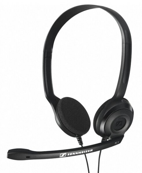 Наушники SENNHEISER PC 3 CHAT, черный (504195)