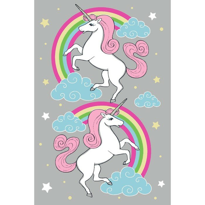 фото Ковер принт Отрада 80х120см полиамид пэ100%