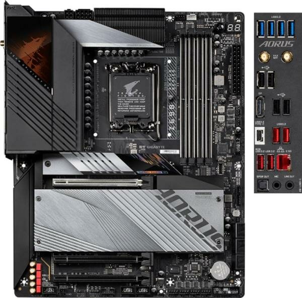 Материнская плата GigaByte Z690 AORUS ULTRA Socket 1700 Z690 4xDDR5 3xPCI-E 16x 6xSATA III ATX Retail