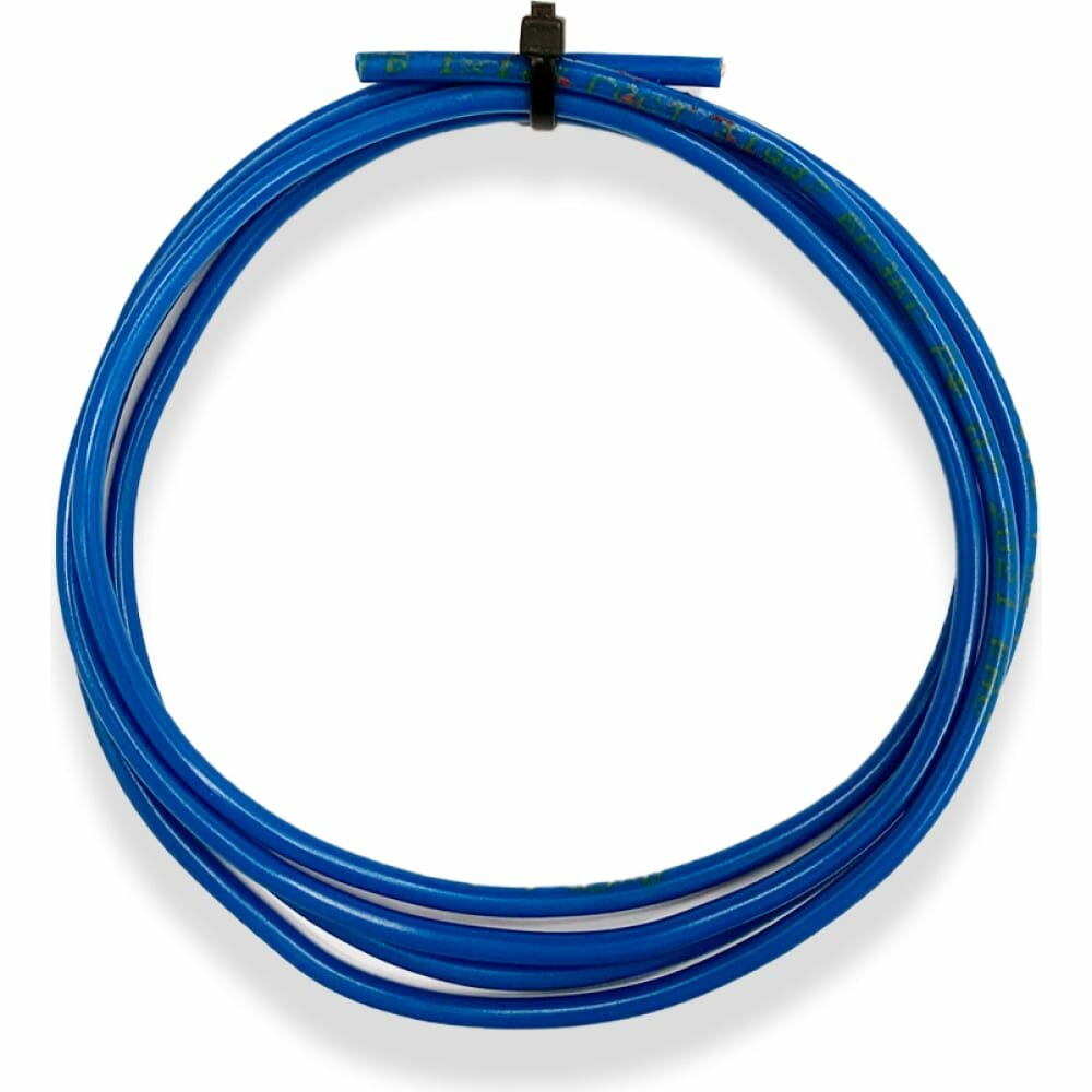 Проводник Провод электрический пугв 1x6 мм2 синий, 1м OZ250763L1