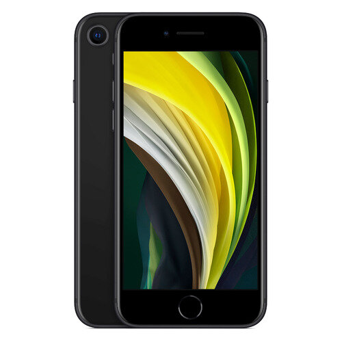 Смартфон Apple iPhone SE 2020 128Gb, A2296, черный