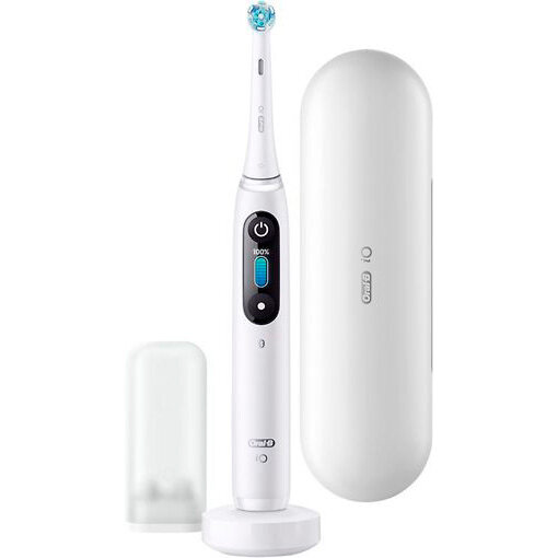 Электрическая зубная щетка Oral-B iO Series 8n, белый OBIOS8WHT