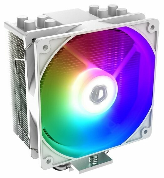 Вентилятор Id-cooling Se-214-xt Argb White LGA1700/1200/115X/AM4 TDP 180W, Pwm, 4 тепл.трубки прямо